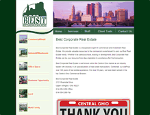 Tablet Screenshot of bestcorporaterealestate.com